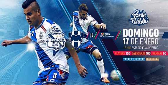 Puebla vs Monterrey Hora y Canal Jornada 2 Liga MX Torneo Clausura 2016